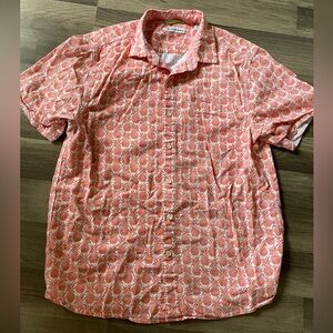 Tommy Bahama Pineapple Button Up Collared Shirt